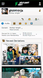 Mobile Screenshot of gnawninja.deviantart.com