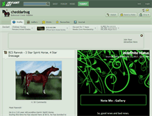 Tablet Screenshot of cheddarbug.deviantart.com