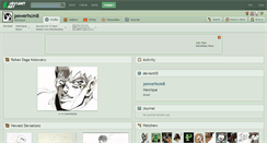 Desktop Screenshot of powerhcm8.deviantart.com