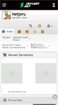 Mobile Screenshot of netjeru.deviantart.com