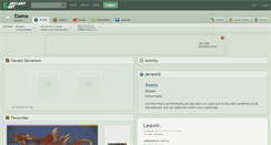 Desktop Screenshot of esoma.deviantart.com
