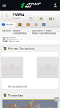 Mobile Screenshot of esoma.deviantart.com