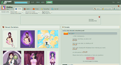 Desktop Screenshot of oniinu.deviantart.com