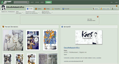 Desktop Screenshot of estudiokatastrofico.deviantart.com