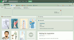 Desktop Screenshot of berelinde.deviantart.com