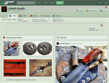 Tablet Screenshot of leimar-ramiel.deviantart.com