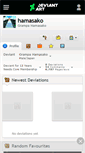 Mobile Screenshot of hamasako.deviantart.com