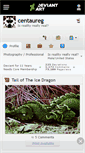 Mobile Screenshot of centaureg.deviantart.com