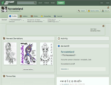 Tablet Screenshot of fscwasteland.deviantart.com