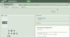 Desktop Screenshot of fakedamuro3plz.deviantart.com