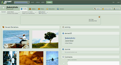 Desktop Screenshot of jbakerphoto.deviantart.com