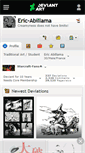 Mobile Screenshot of eric-abillama.deviantart.com