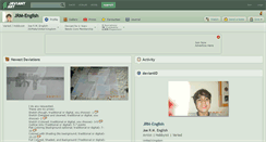 Desktop Screenshot of jrm-english.deviantart.com