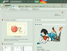 Tablet Screenshot of herby62.deviantart.com