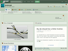 Tablet Screenshot of jimkimjat.deviantart.com