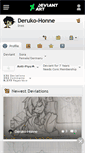 Mobile Screenshot of deruko-honne.deviantart.com