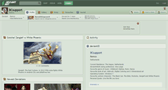 Desktop Screenshot of bcsupport.deviantart.com