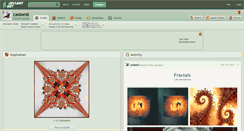 Desktop Screenshot of casteeld.deviantart.com