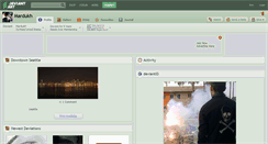 Desktop Screenshot of mardukh.deviantart.com