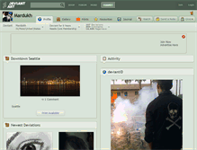 Tablet Screenshot of mardukh.deviantart.com