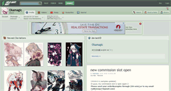 Desktop Screenshot of okamagic.deviantart.com
