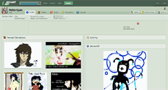 Desktop Screenshot of neko-tyan.deviantart.com