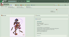 Desktop Screenshot of jennychiu.deviantart.com