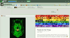 Desktop Screenshot of curiousinferno.deviantart.com