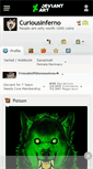 Mobile Screenshot of curiousinferno.deviantart.com