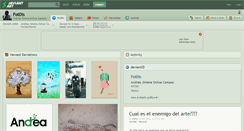 Desktop Screenshot of fotdis.deviantart.com