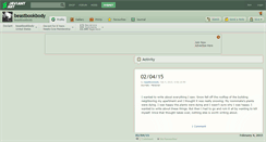 Desktop Screenshot of beastbookbody.deviantart.com