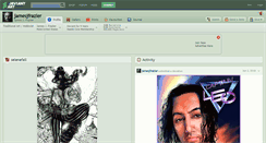 Desktop Screenshot of jamesjfrazier.deviantart.com
