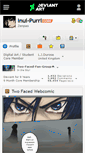 Mobile Screenshot of inui-purrl.deviantart.com