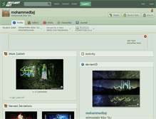 Tablet Screenshot of mohammedtaj.deviantart.com