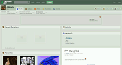 Desktop Screenshot of jibblets.deviantart.com