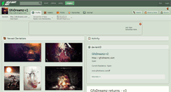 Desktop Screenshot of gfxdreamz-v2.deviantart.com