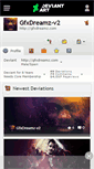 Mobile Screenshot of gfxdreamz-v2.deviantart.com