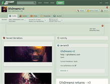 Tablet Screenshot of gfxdreamz-v2.deviantart.com