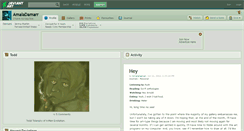 Desktop Screenshot of amaladamarr.deviantart.com