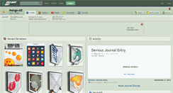 Desktop Screenshot of manga-ar.deviantart.com