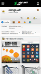 Mobile Screenshot of manga-ar.deviantart.com