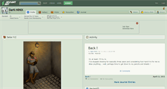 Desktop Screenshot of dark-ninix.deviantart.com