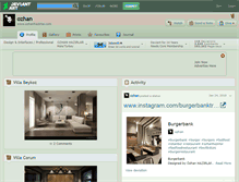 Tablet Screenshot of ozhan.deviantart.com