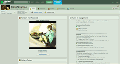 Desktop Screenshot of animefirearms.deviantart.com