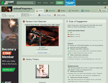 Tablet Screenshot of animefirearms.deviantart.com