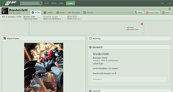 Desktop Screenshot of brandonvietti.deviantart.com