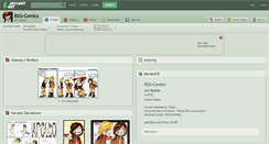 Desktop Screenshot of bsg-comics.deviantart.com