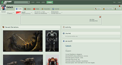 Desktop Screenshot of gatack.deviantart.com