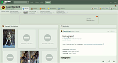 Desktop Screenshot of cogentcontent.deviantart.com