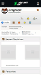 Mobile Screenshot of evilgrinplz.deviantart.com